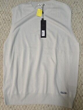 Sunday Red Vest Cashmere Grey Large